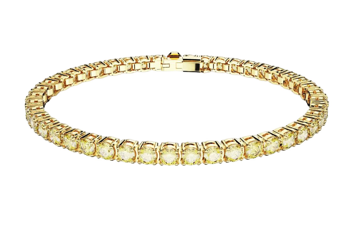 Теннисный браслет SWAROVSKI, кристаллы Swarovski