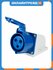 Розетка Rexant стационарная 123, 32А, 2Р+РЕ, 220В, IP44