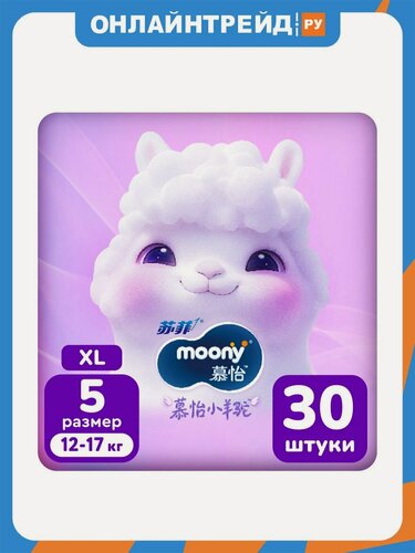 Изображение товара Подгузники-трусики Moony Air Dry XL (12-17 кг) 30 шт