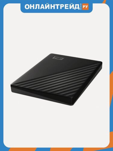 Изображение товара Внешний жесткий диск Western Digital WD My Passport, 5 ТБ, USB 3.2 Gen1 (WDBPKJ0050BBK-WESN) черный