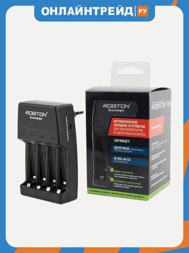 Изображение товара Зарядное устройство Robiton Ecocharger AK02