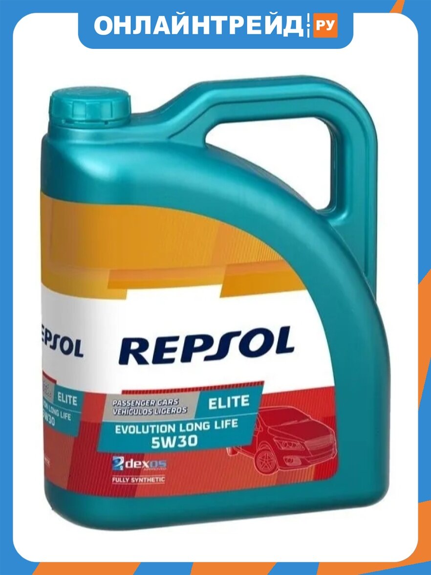 Моторное масло Repsol Elite Evolution Long Life 5W-30 синтетическое 4 л