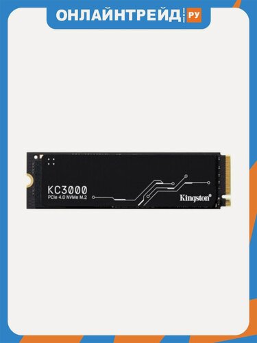 Изображение товара SSD диск Kingston KC3000 2048Гб, M.2 2280, PCI-E 4.0 x4, NVMe (SKC3000D/2048G)