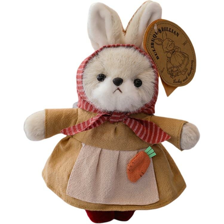 Плюшевый кролик унисекс MORTEN SOLUM подвеска 20 см, Pastoral Bunny, Women's