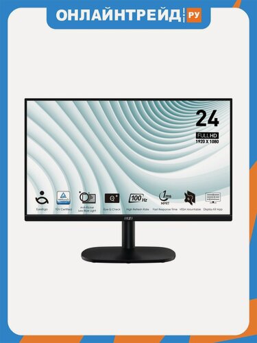 Изображение товара Монитор Msi PRO MP245V 23.8" Black