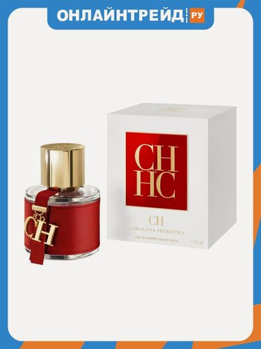 Изображение товара Женская туалетная вода Carolina Herrera CH, 50 мл