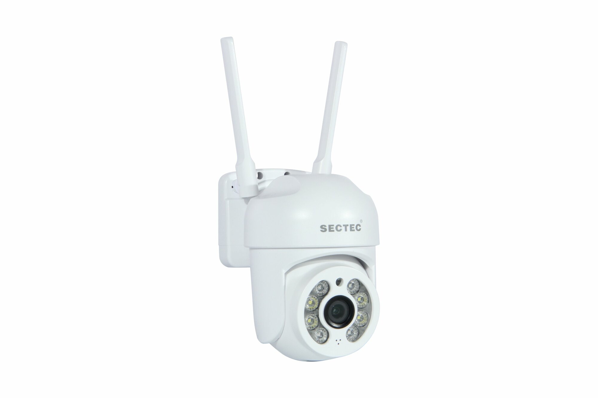 Уличная поворотная Wi-Fi IP STARVIS COLORVU камера видеонаблюдения SECTEC ST-IPPTZ210-2M-SD-W-A(блок питания в комплекте) (ICSee)