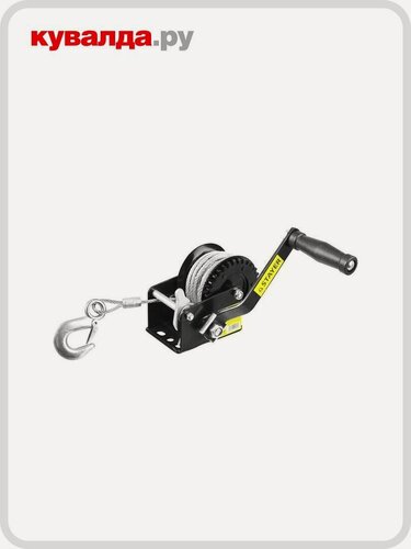 Изображение товара Лебедка барабанная STAYER 43112-05 (0,45 т - 8 м)