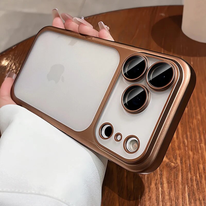 Чехол iPhone 14 Pro Desert Titanium, матовый