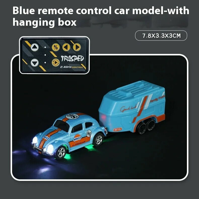 Машинки rc автомобиль мини жук металл пластик Синий, blue1