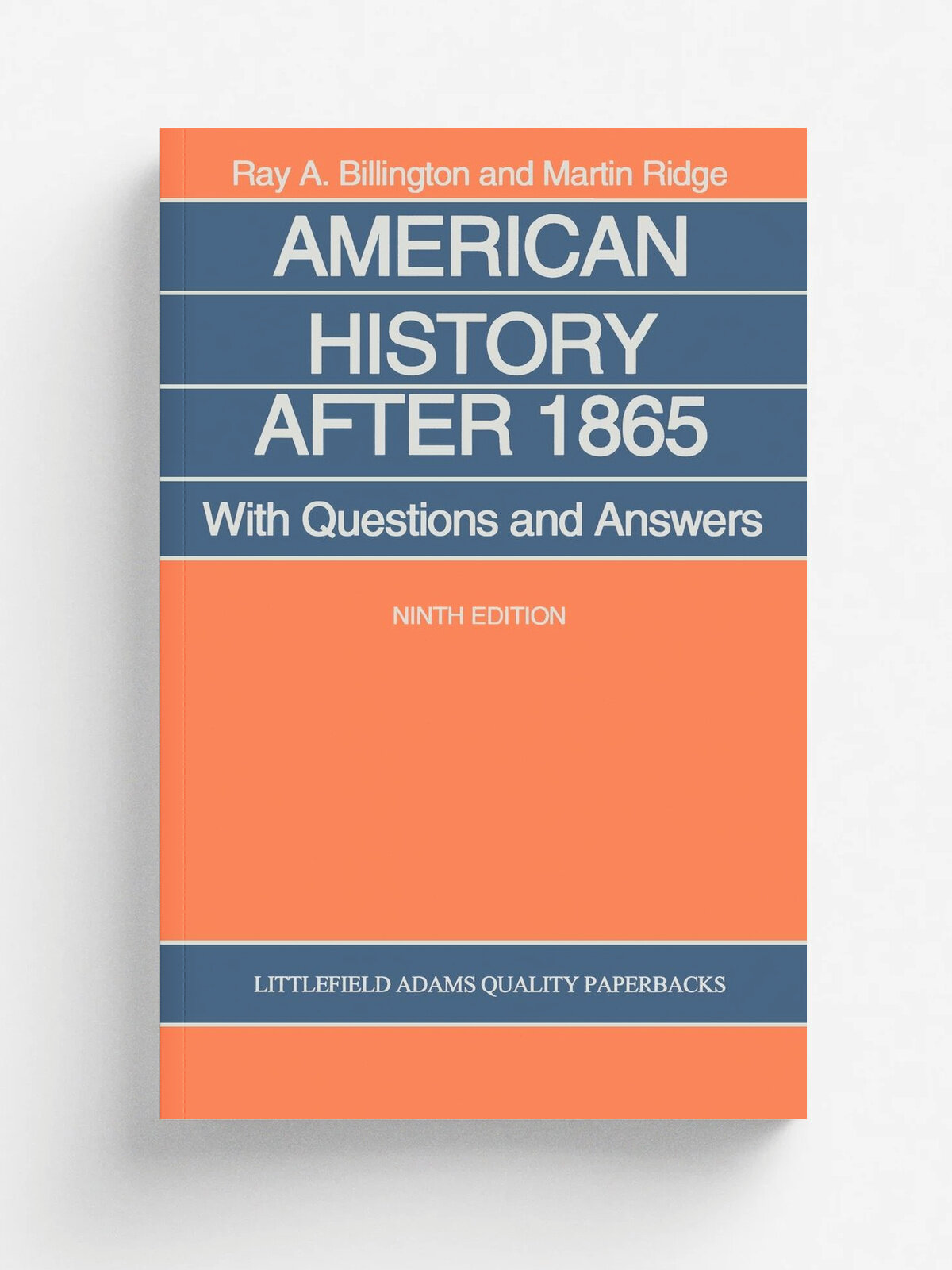 American History After 1865. With Questions and Answers