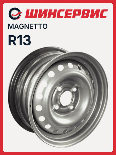 Изображение товара Стальной колесный диск Magnetto 13000 R13x5J 4x98 ET29 ЦО60.1 для автомобиля