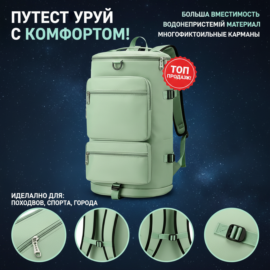 Женский рюкзак 1 рубль дамский элегантный