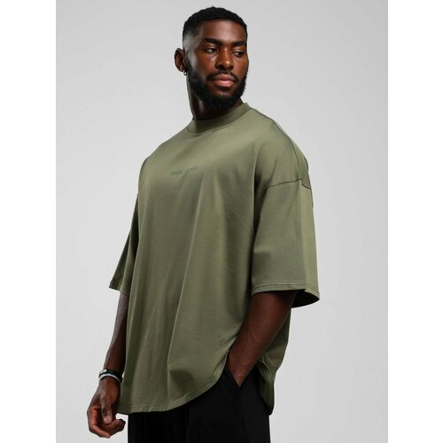 фото Футболка хуракан oversize, размер xl, хаки