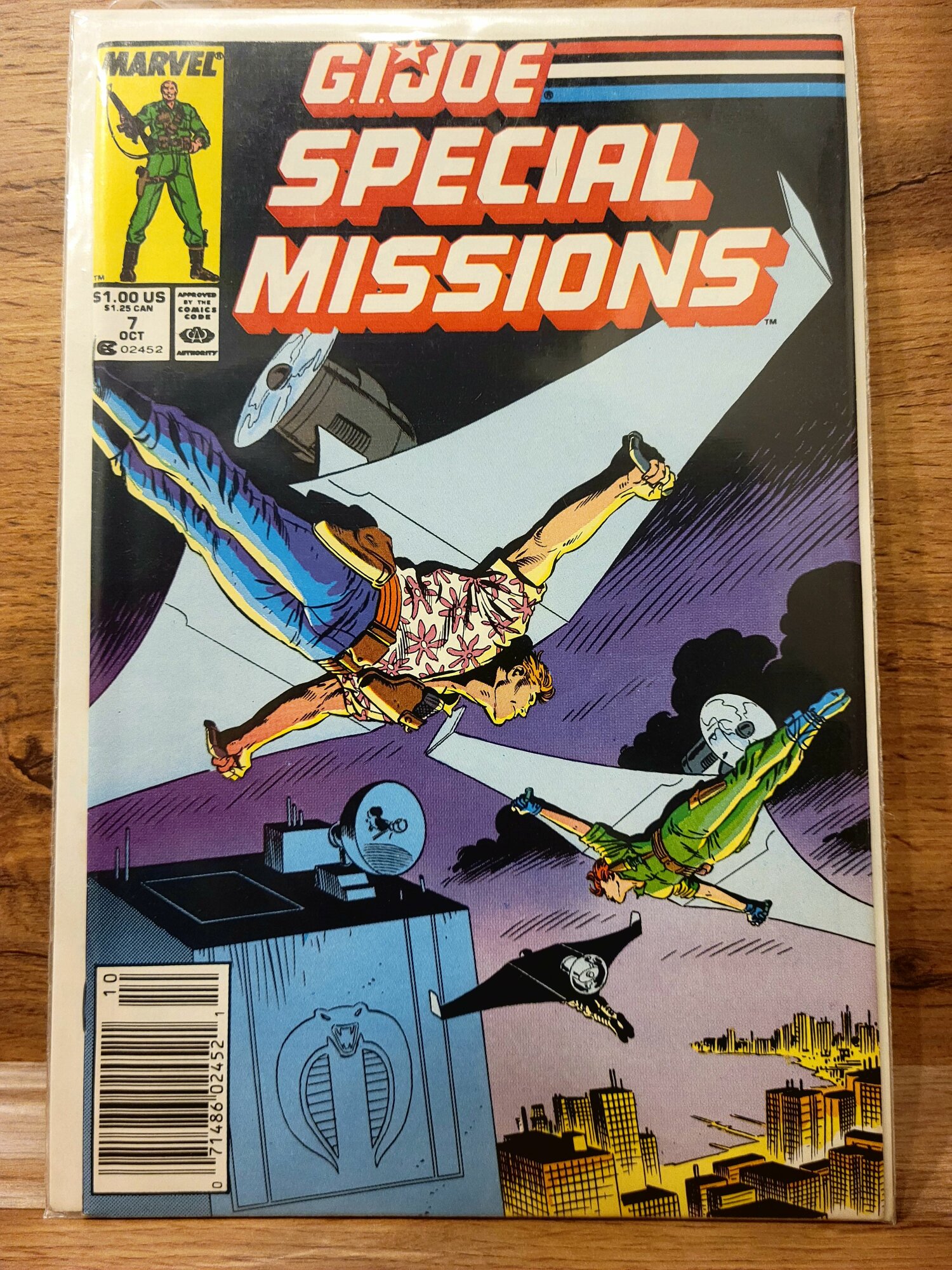 Ретро Комикс GIJOE #7. 1990 Год. Оригинал!