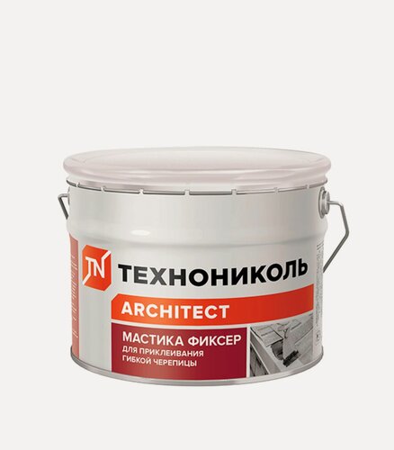 Изображение товара Мастика для гибкой черепицы Технониколь Architect Фиксер №23 3,6 кг/3 л