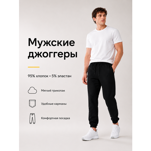 фото Брюки спортивные aristarhov весна-лето 2026, размер 46/176, черный