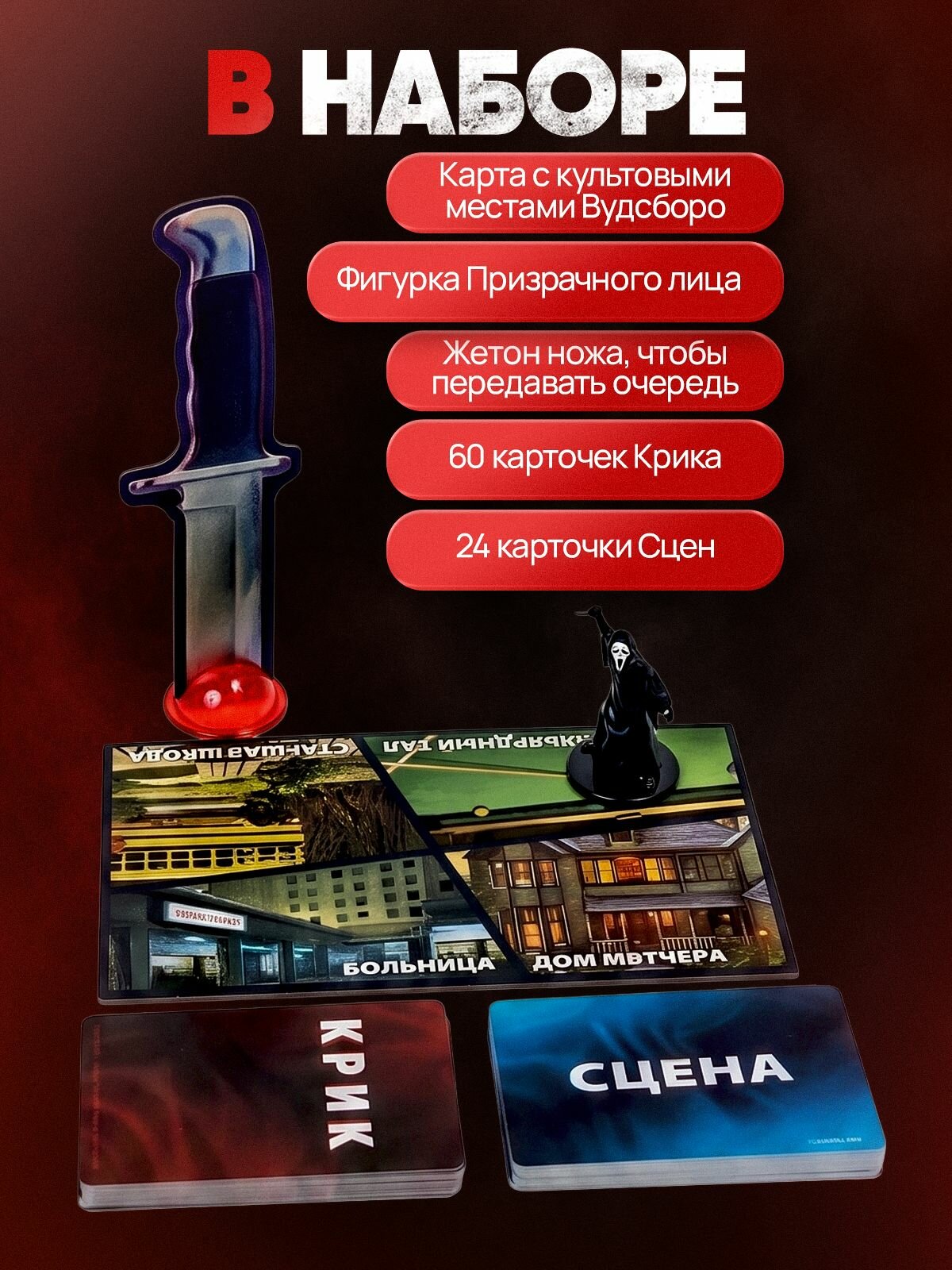Настольная игра Крик для взрослых компаний и для всей семьи — фото 1