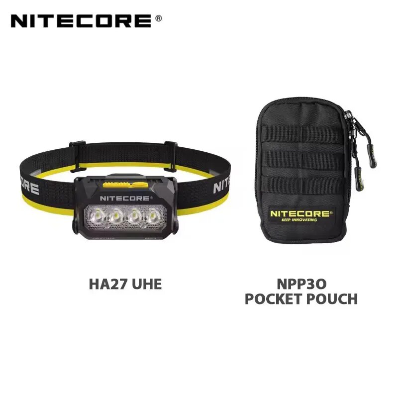 NITECORE HA27 UHE Налобный фонарь With NPP30