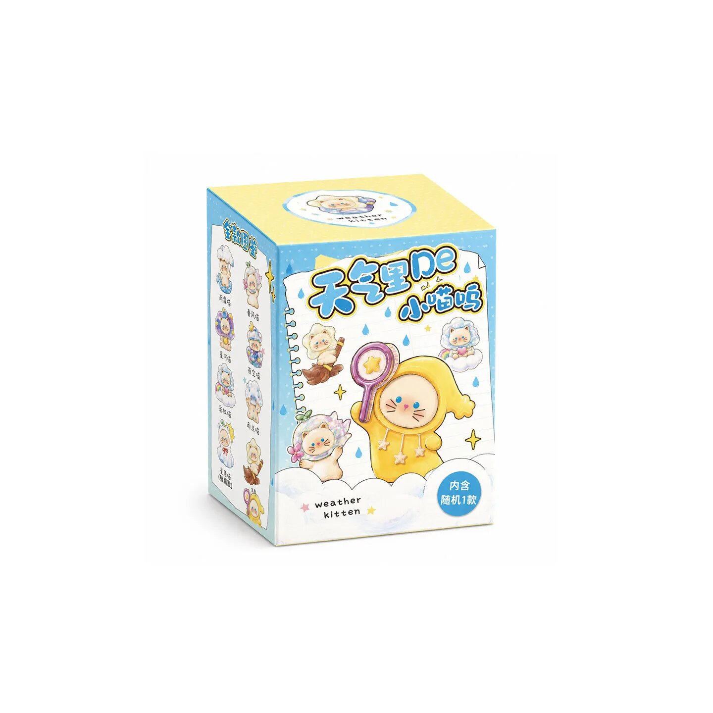 Коллекционная фигурка кота Potdemiel Blind Box Random 1 pcs