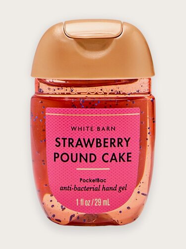 Изображение товара Bath & Body Works Карманный санитайзер для рук антисептик PocketBac, Strawberry Pound Cake