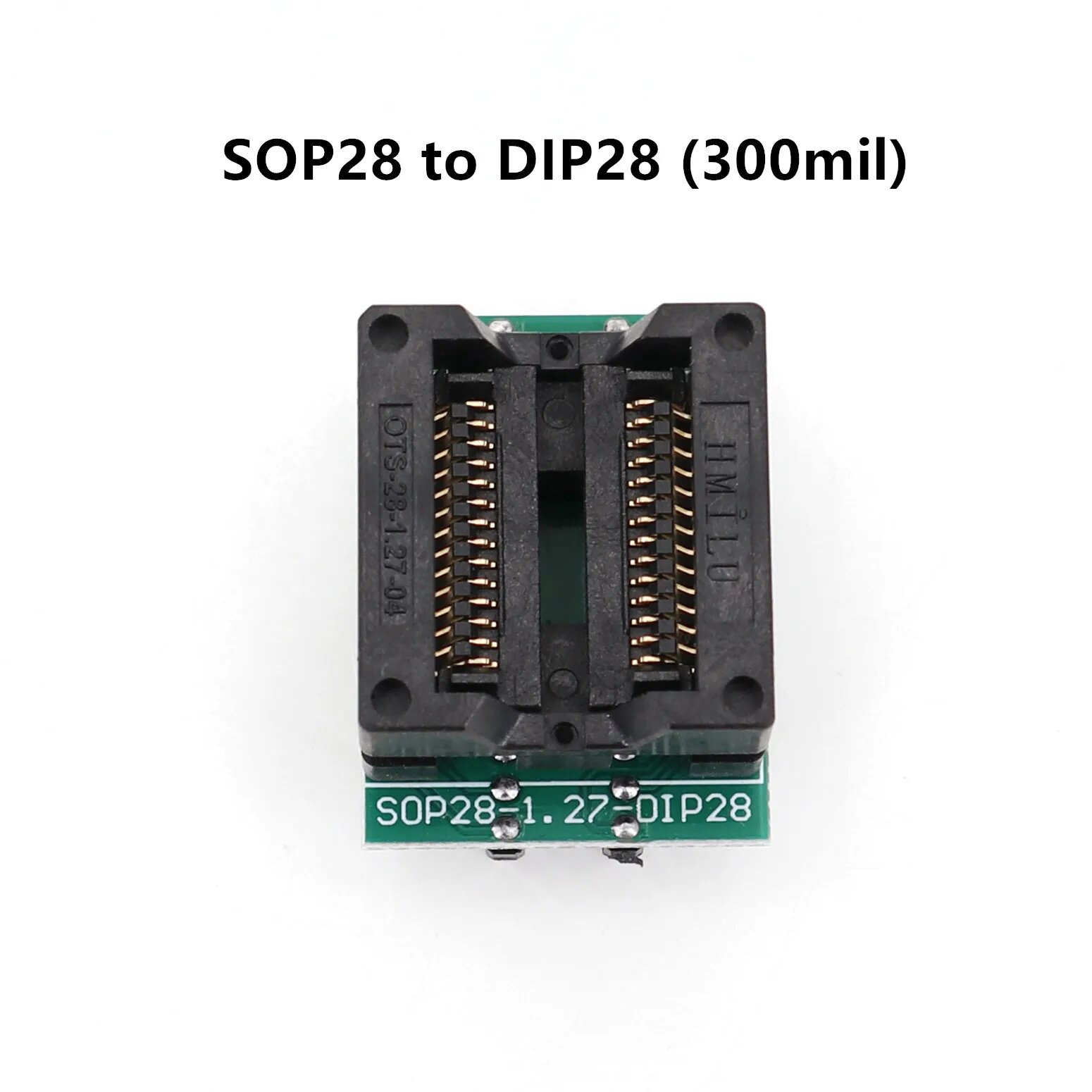 Адаптер SOP16/20/28 to DIP16/20/28 OTS-28-1.27