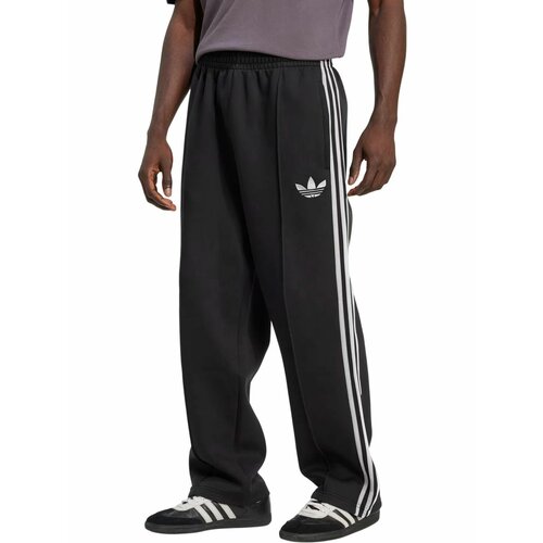 фото Брюки спортивные adidas adicolor spacer baggy track pants, размер xl, черный