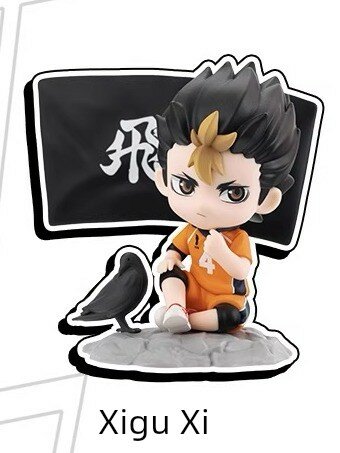 Фигурка Нисиноя Юу из серии Haikyu! POPMART - Подлинная нераспечатанная коробка