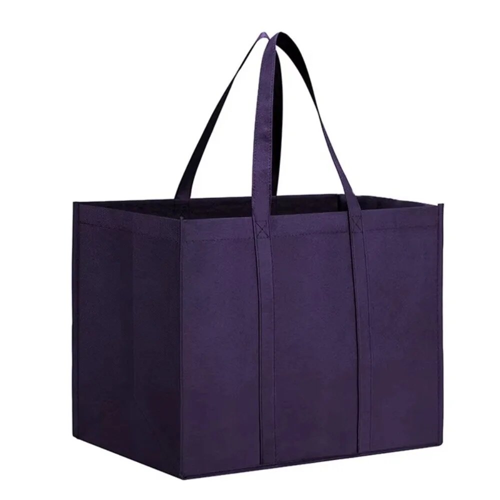 Многоразовая сумка для покупок из нетканого материала Фиолетовый, Фиолетовый, Purple