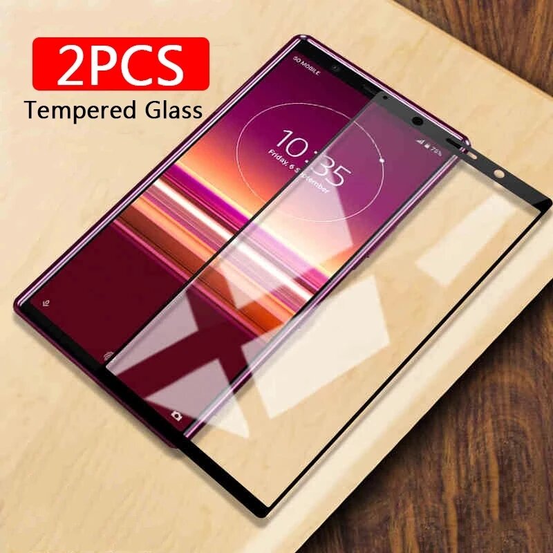 Защитная пленка из закаленного стекла для Sony Xperia 1V, 10V, 5V, 1IV, 5IV, 10IV, 5III, Xperia 1II