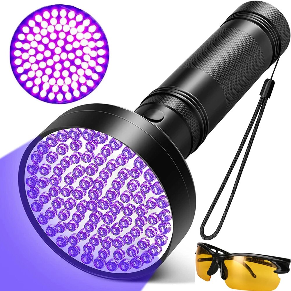 УФ-фонарь LGUIY 100 LED 395нм Flashlight Blinkers