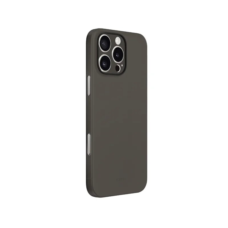 KZDOO Air Skin Ультратонкий бумажный чехол Легкий тонкий матовый защитный Серый, Grey, For iPhone 16