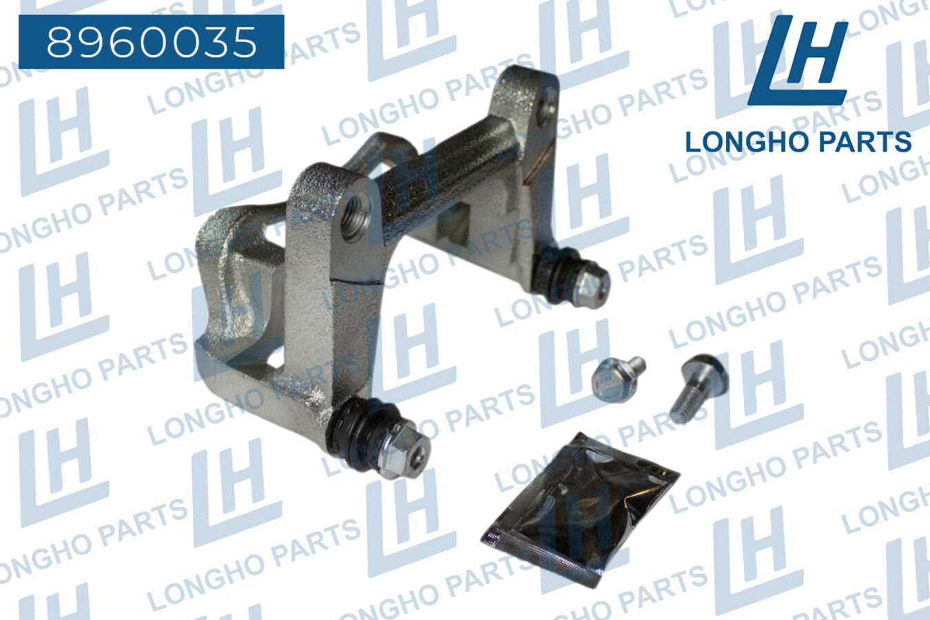 Кронштейн (скоба) тормозного суппорта зад. vw transporter t4 1996-2003 701615425 (LONGHO 8960035)