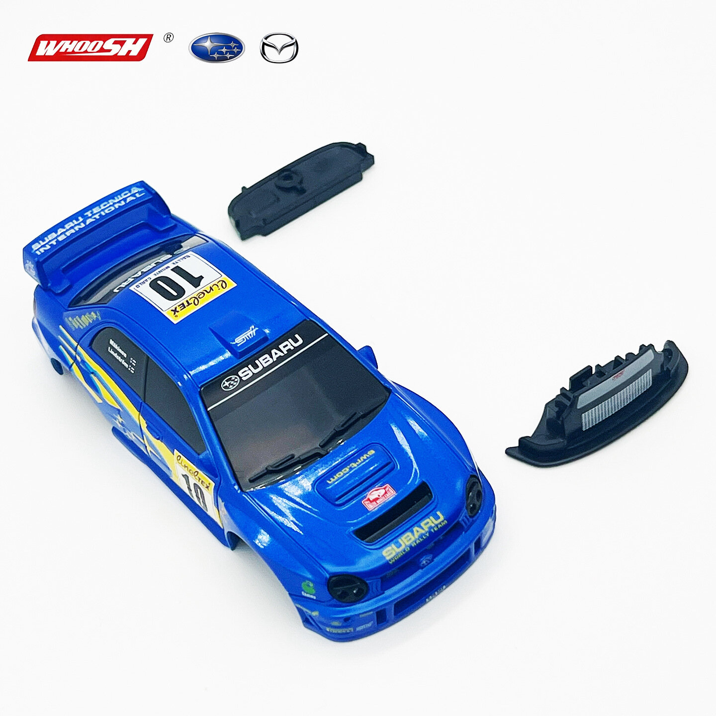 1:43 Масштаб Кузов для радиоуправляемой модели SUBARU Mazda RX7, запасная часть, синий цвет
