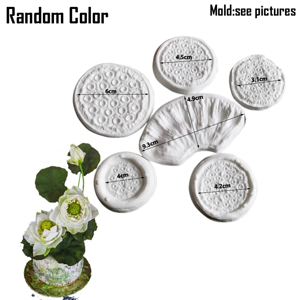 Форма для торта Kaymiklee, силиконовая, набор цветов Random Color M2455