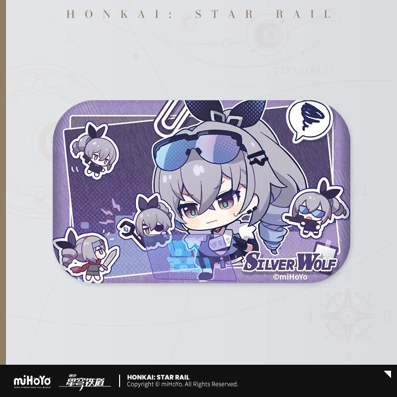 Фигурки Honkai: Star Rail Stelle Bailu Yanqing in stock, Silver Wolf