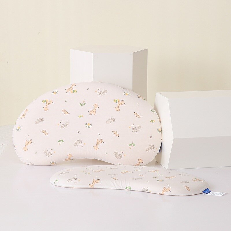 Дышащий силиконовый подушка для bébi, Счастливый олень, 55x33x7см, Внутренний сердечник с внутренней и внешней