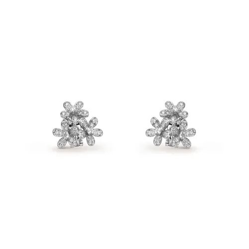 Серьги пусеты Van Cleef & Arpels