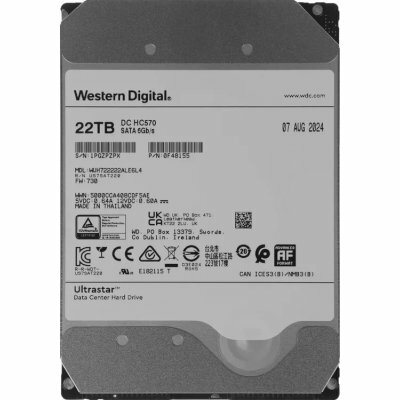 Жесткий диск Ultrastar DC HC570 22Tb WUH722222ALE6L4 0F48155