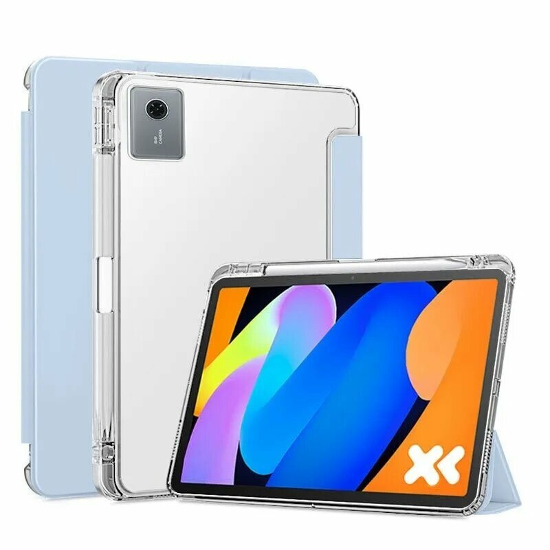 Умный чехол для Lenovo Xiaoxin Pad 11 2025 11 дюйма складывающийся стенд кожаный магнитный с карандашом держатель TB335FC 11" корпуса планшета