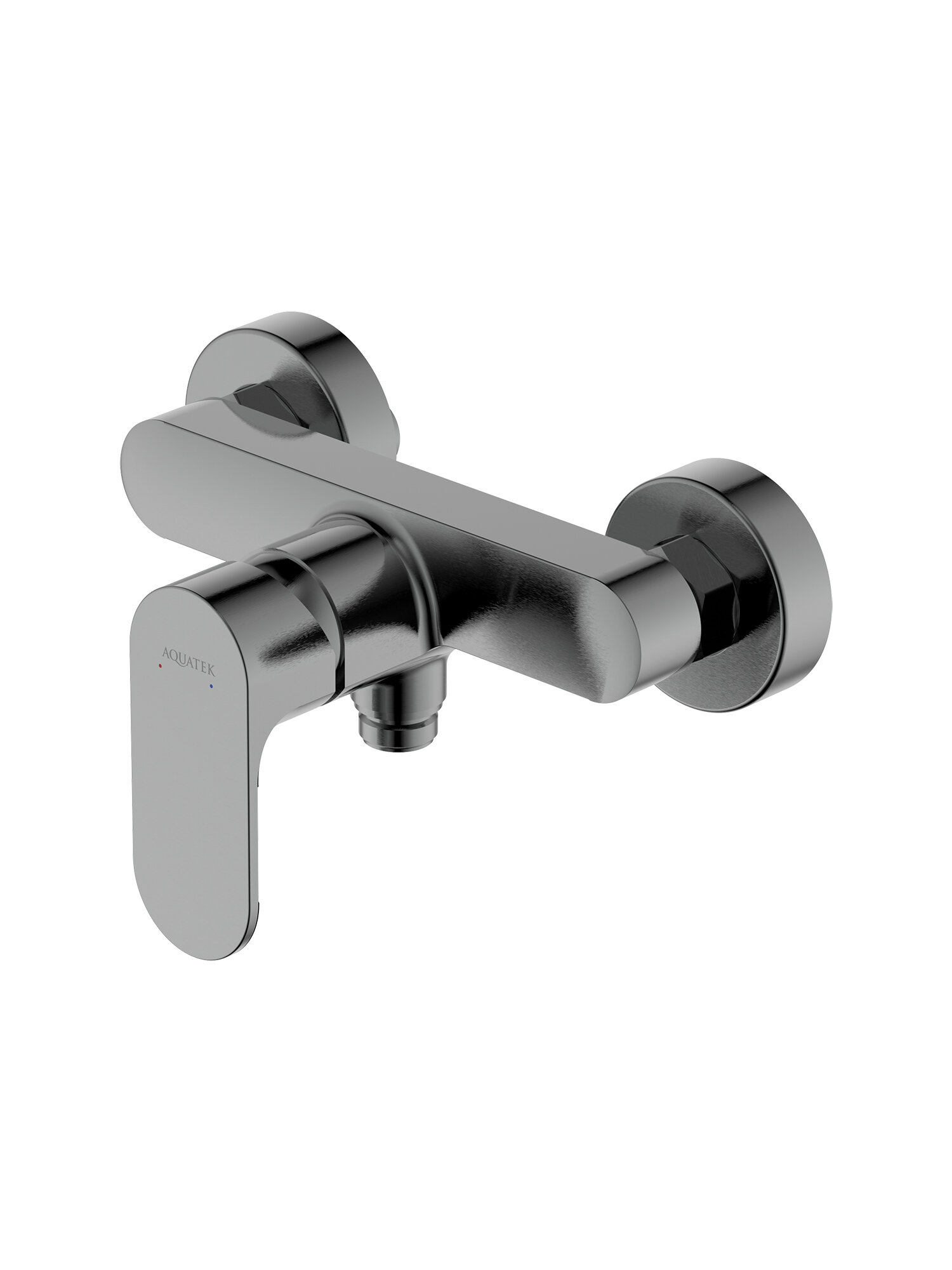 Смеситель для душа Aquatek AQ1960BGM альфа, оружейная сталь