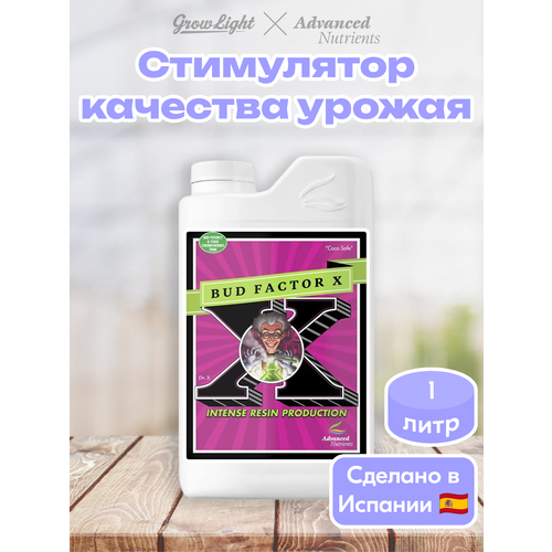 фото Стимулятор цветения advanced nutrients bud factor x, 1 л