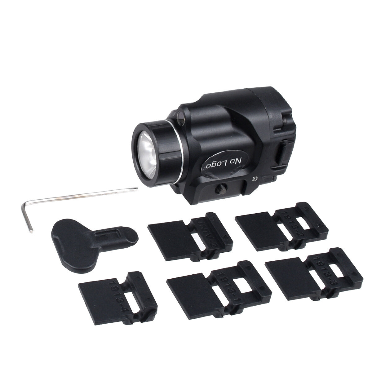 Тактический подствольный фонарь TLR-8 для пистолета яркий LED стробоскоп дальний свет черный