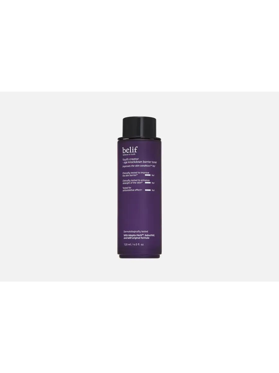 Укрепляющий тонер для лица BELIF Youth creator - age knockdown barrier toner 120 мл