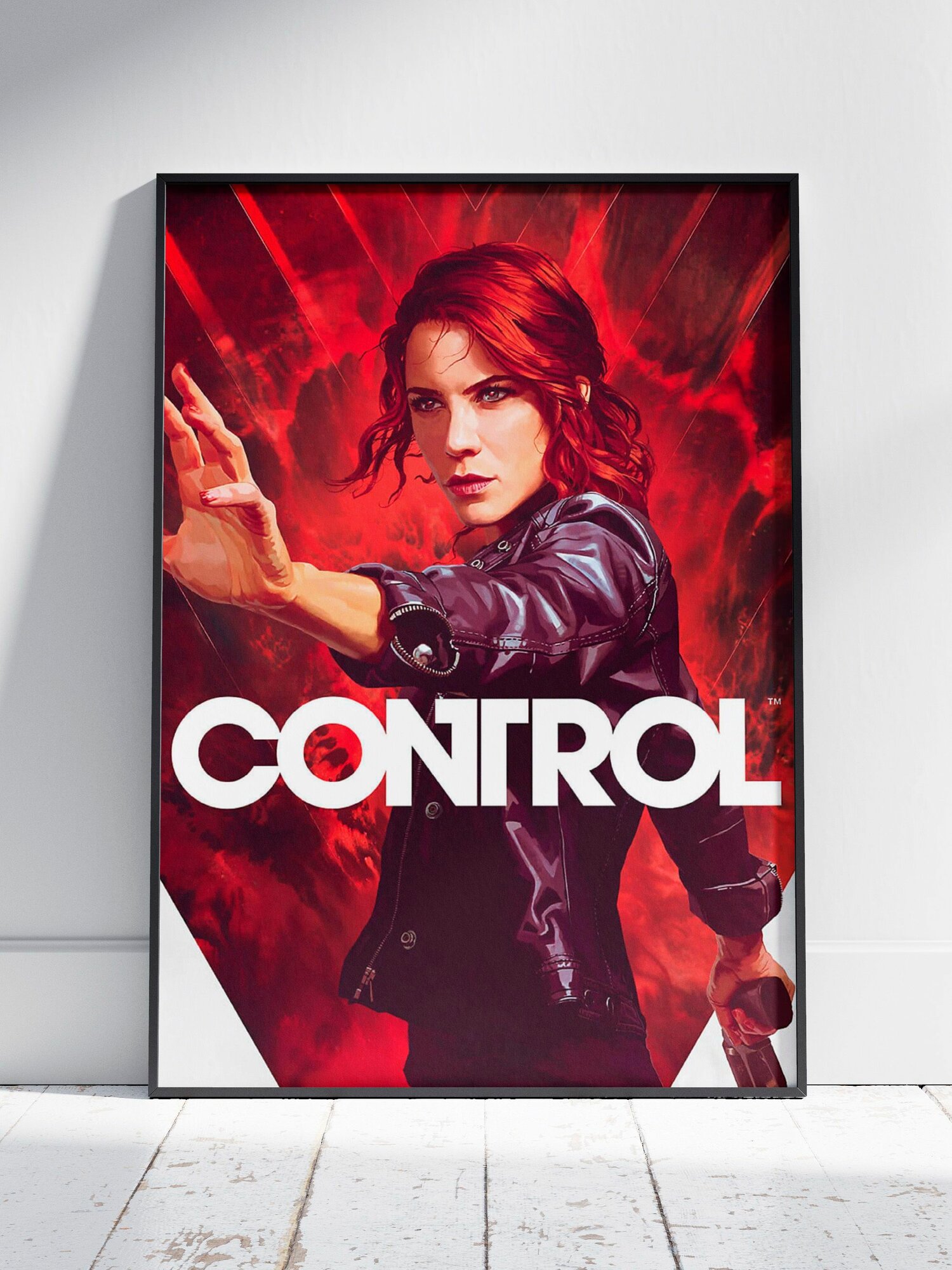 Плакат на стену для интерьера Контрол (Control 6) - Постер по компьютерной игре формата A4 (21x30 см)
