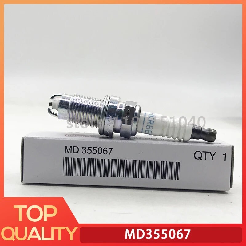 4 шт. MD 355067 BKR6EKUC Автомобильная свеча зажигания для Mitsubishi Aspire Galant Lancer Cedia Pajero Legnum Toyota Nadia SXN10 Vista 3S-FSE
