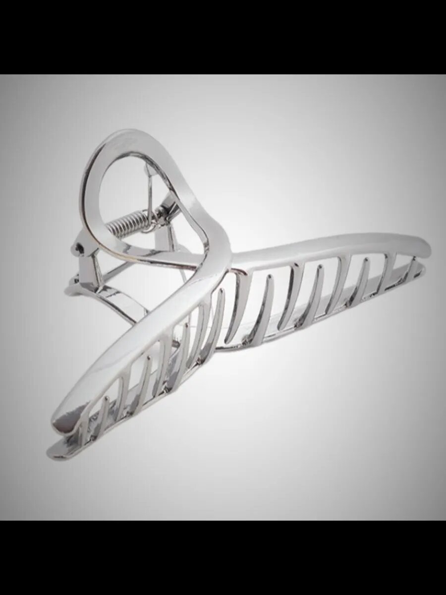 Benten Mizuchi Hair Clip Крабик "Мизучи" (серебро) 1 шт