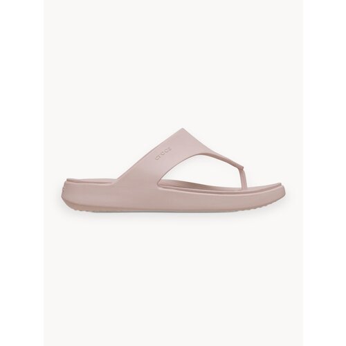 фото Сланцы crocs, размер w8 us, кремовый