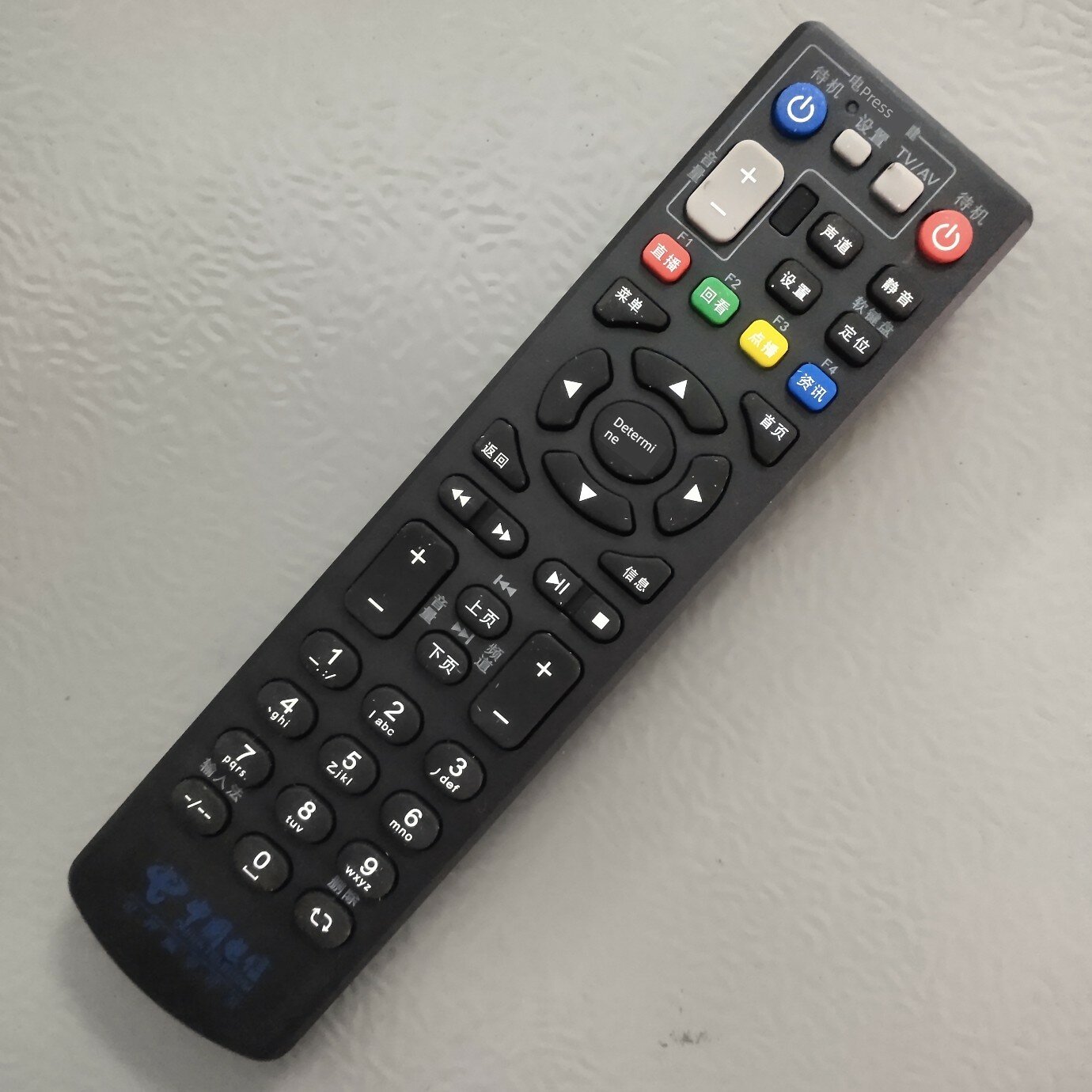 Универсальный пульт ДУ для IPTV приставки HD сети TV Huawei ZTE Skyworth модель F 1шт