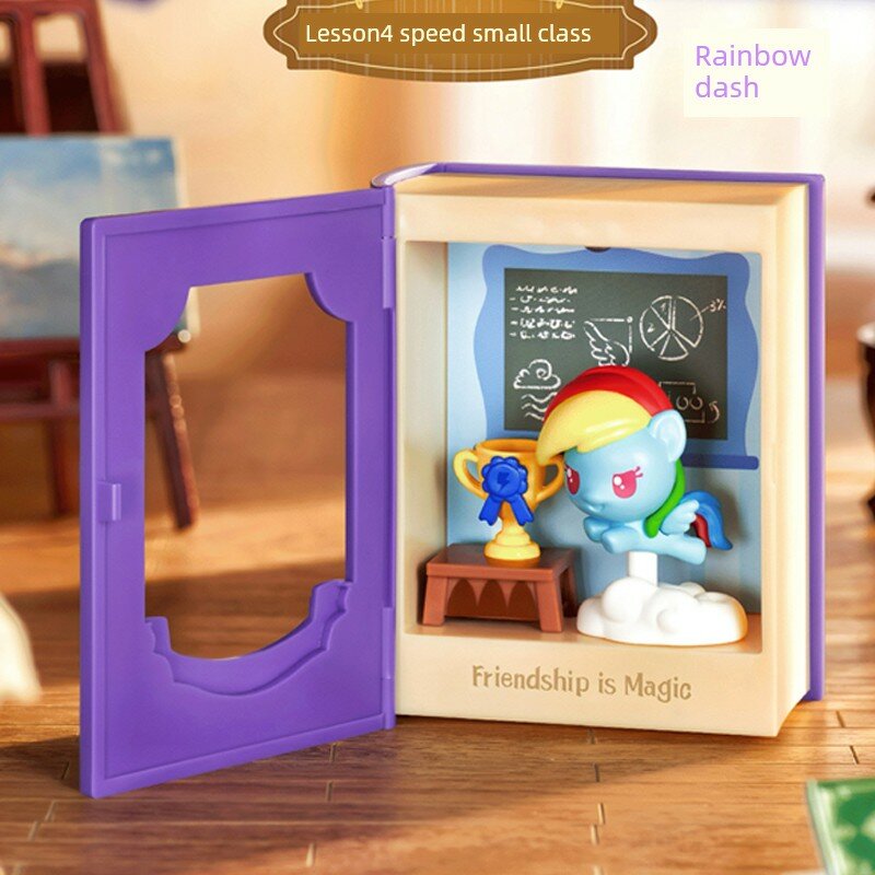 Альдея My Little Pony Friendship is Magic Светящаяся Книга Rainbow Dash Фигурка Открытая Коробка Гарантированная